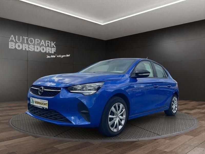 Blau Gebraucht 2022 Opel Corsa-e Edition Kleinwagen | 12.970 € (Fairer Preis) - Bild 1/4