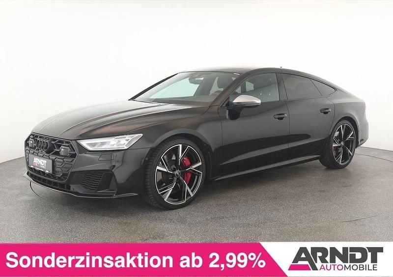 Brillantschwarz Gebraucht 2024 Audi S7 Ambiente Kleinwagen | 71.883 € (Superpreis) - Bild 1/4