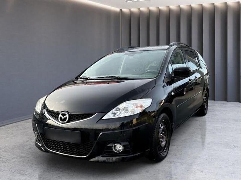 Brillantschwarz Gebraucht 2008 Mazda 5 Exclusive Van / Kleinbus | 1.250 € (Superpreis) - Bild 1/4