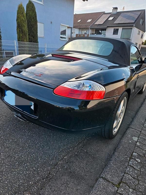 Second-hand Porsche Boxster S 252 CP (185 kW) 2002 Negru Cabrio