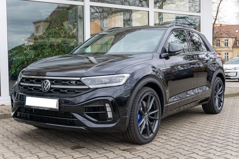 Schwarz Gebraucht 2023 VW T-Roc R SUV | 44.950 € - Bild 1/4