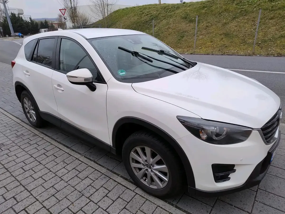 Usata Mazda CX-5 150 CV (110 kW) 2015 Bianco SUV