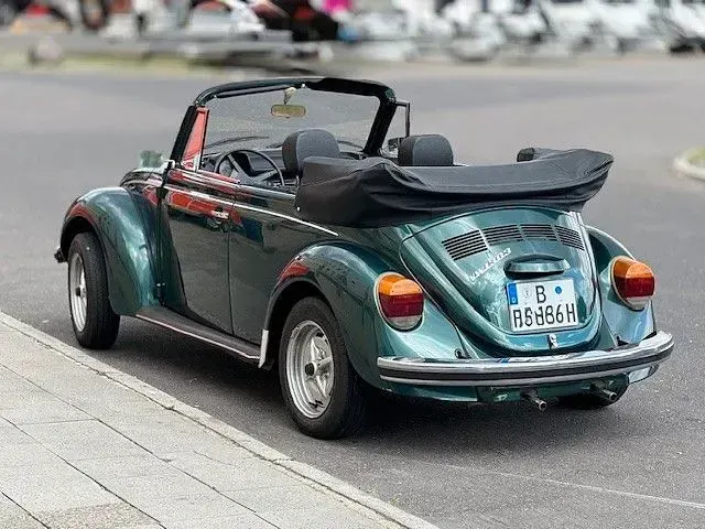 Usata VW Käfer 50 CV (36 kW) 1979 Verde Cabrio
