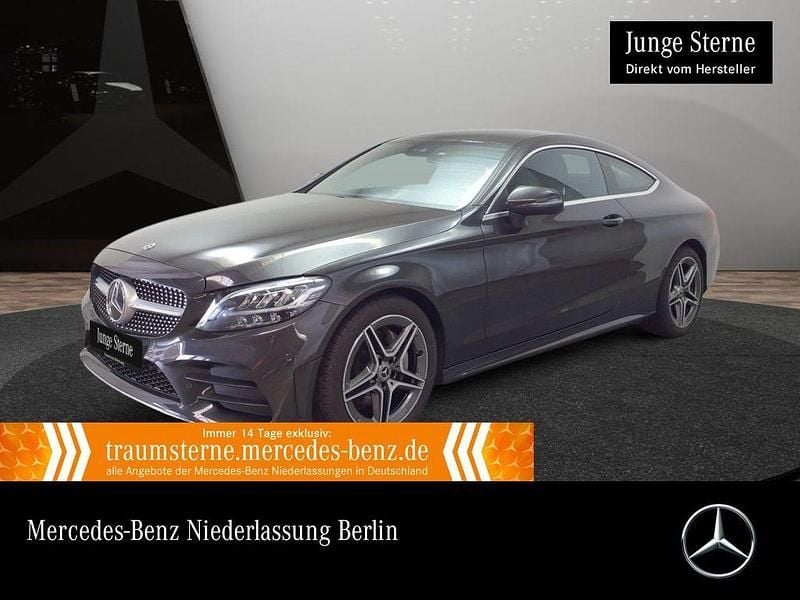 Grau Gebraucht 2023 Mercedes C180 AMG Coupé | 36.890 € (Guter Preis) - Bild 1/3
