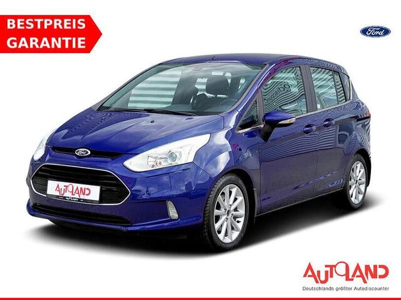 Blau Gebraucht 2017 Ford B-MAX Titanium Van / Kleinbus | 11.490 € (Teuer) - Bild 1/4
