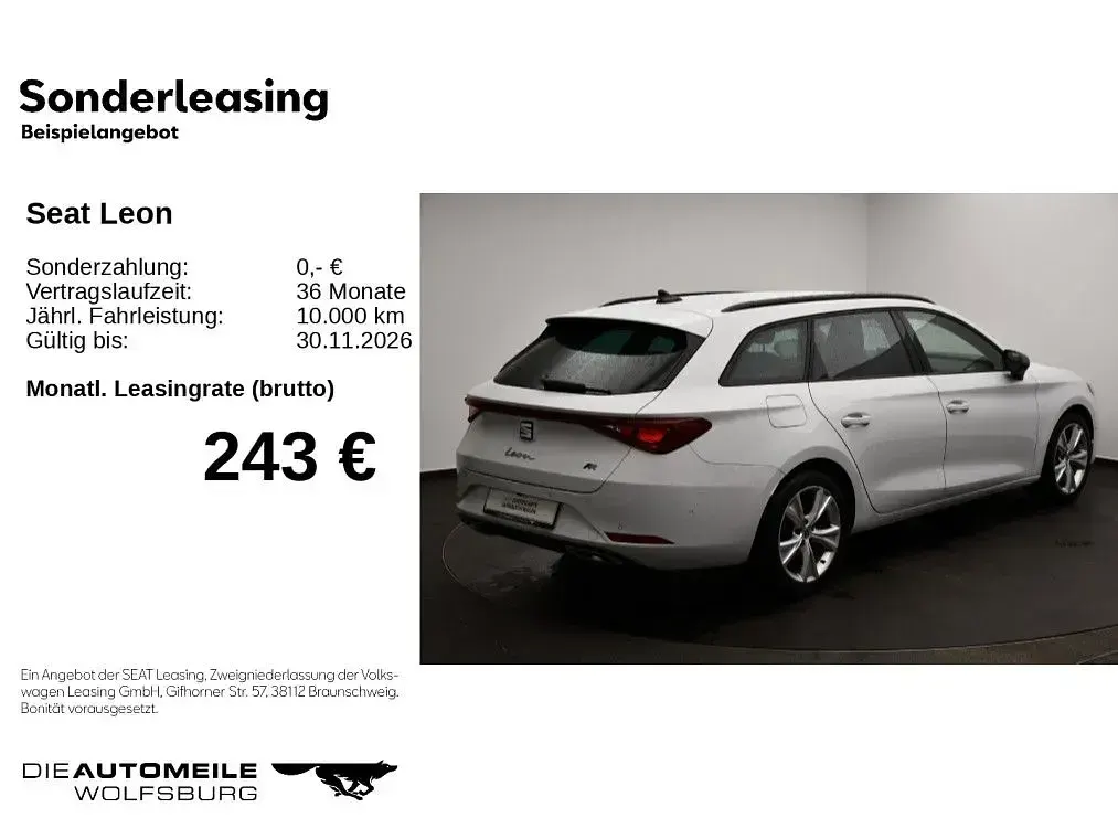 Gebraucht Seat Leon ST FR 150 PS (110 kW) 2025 Nevada weiss Kombi