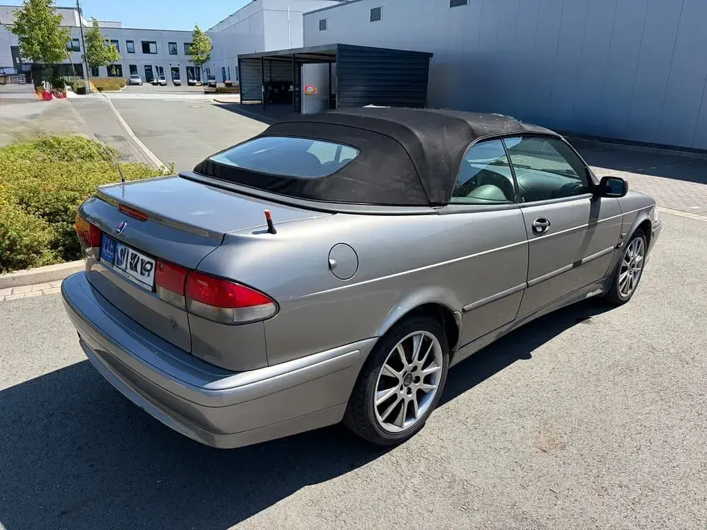 Gebraucht Saab 9-3 150 PS (110 kW) 2001 Grau Cabrio