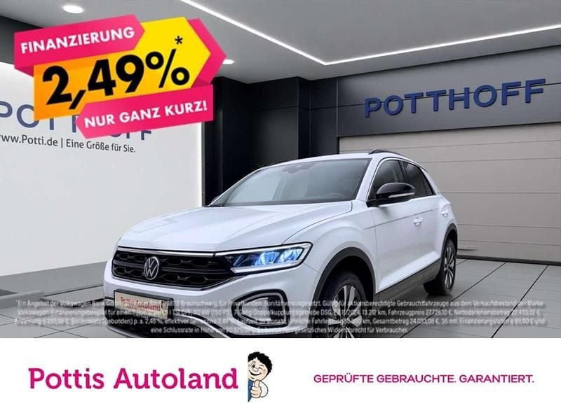 Weiss Gebraucht 2025 VW T-Roc Goal SUV | 22.409 € (Guter Preis) - Bild 1/4