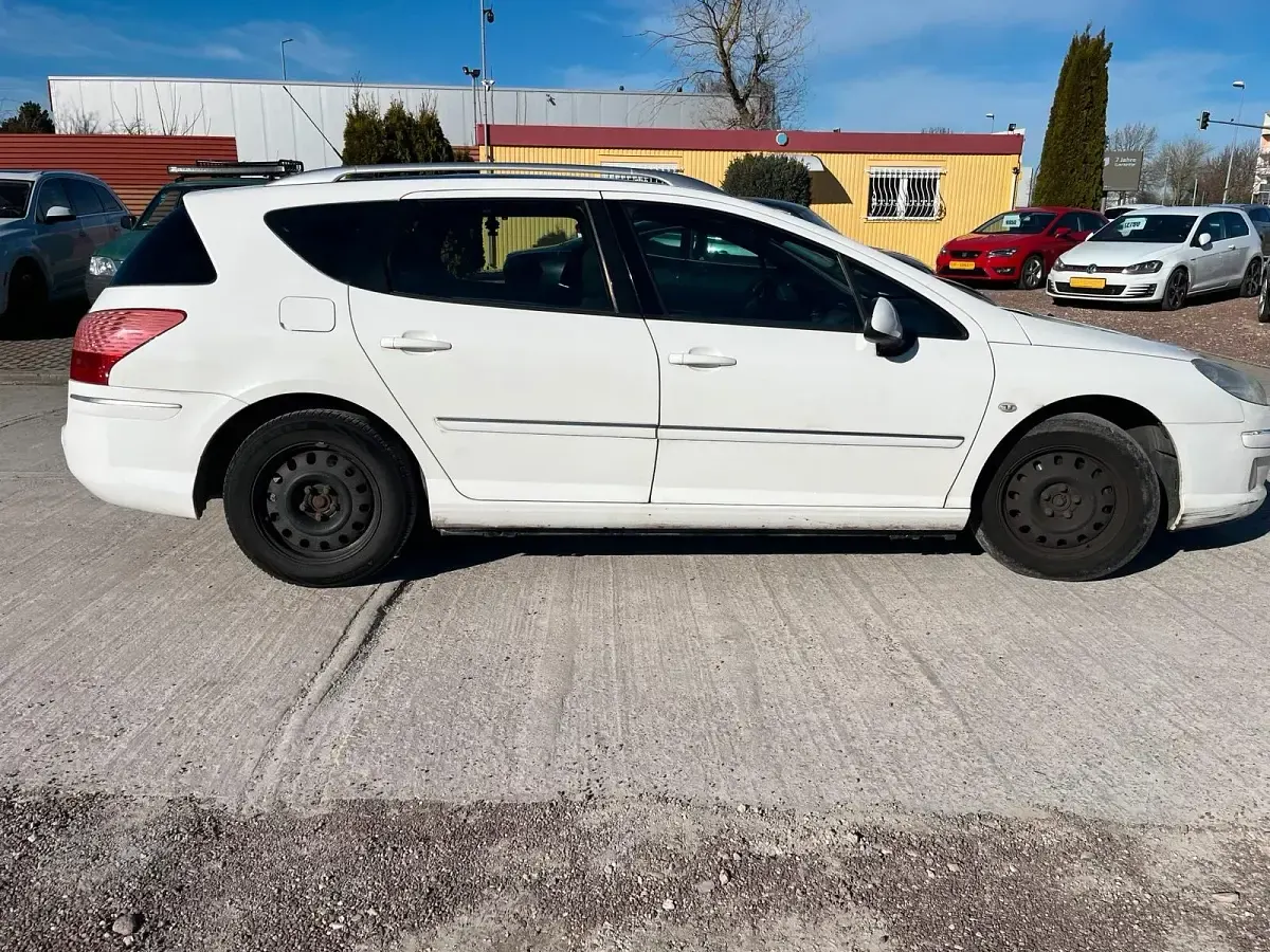 Gebraucht Peugeot 407 140 PS (102 kW) 2010 Weiß Kombi