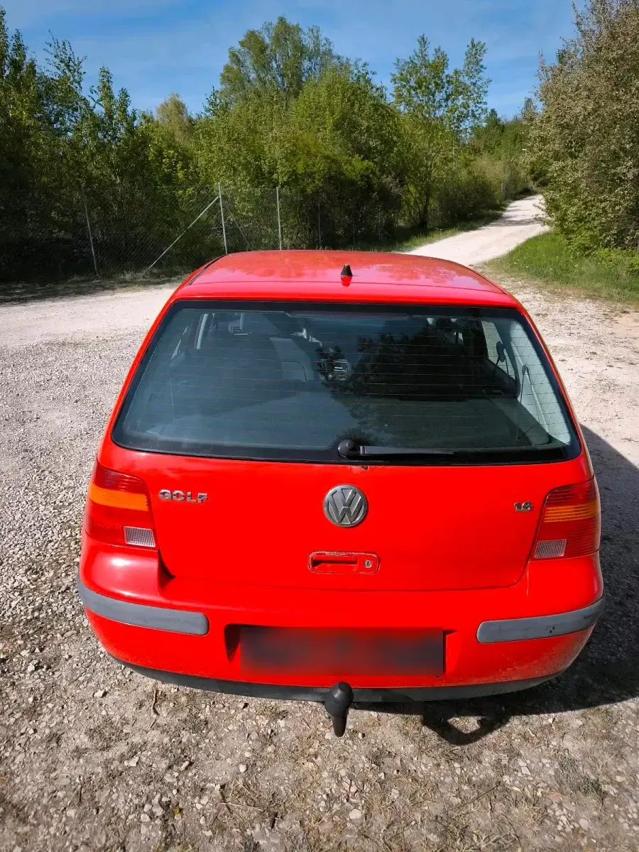 Gebraucht VW Golf III 1998 Rot Limousine