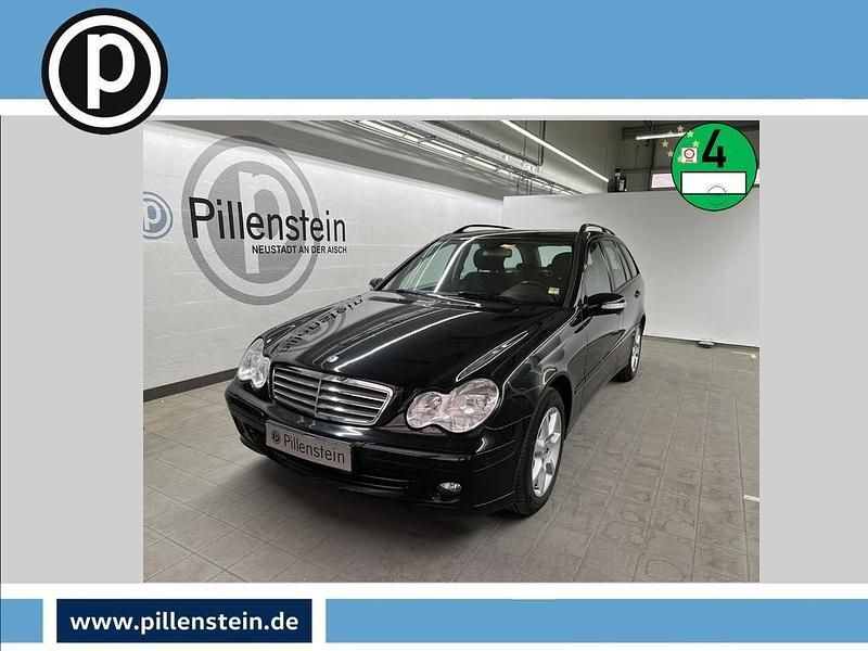 Schwarz Gebraucht 2006 Mercedes C180 Limousine | 912 € (Superpreis) - Bild 1/4