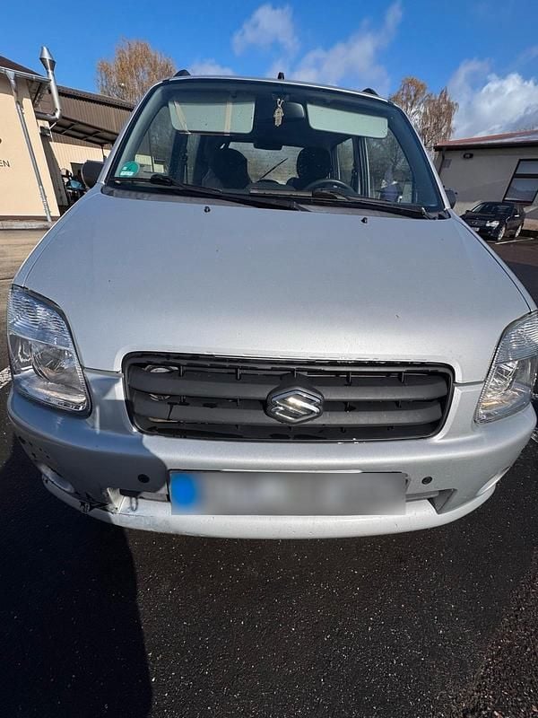 Gebraucht Suzuki Wagon R+ 2004 Silber Van / Kleinbus