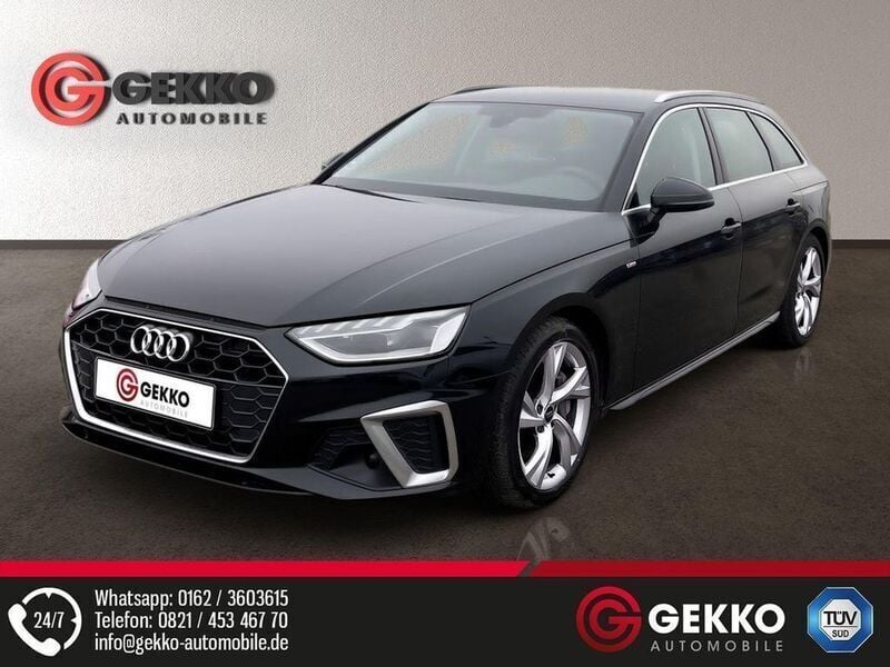 Gebraucht Audi A4 S-line plus 204 PS (150 kW) 2023 Mythosschwarz metallic Kombi