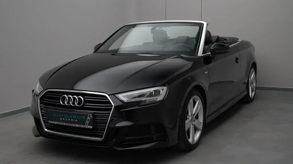 Gebraucht Audi A3 Cabriolet S-Line 150 PS (110 kW) 2020 Brillantschwarz Cabrio