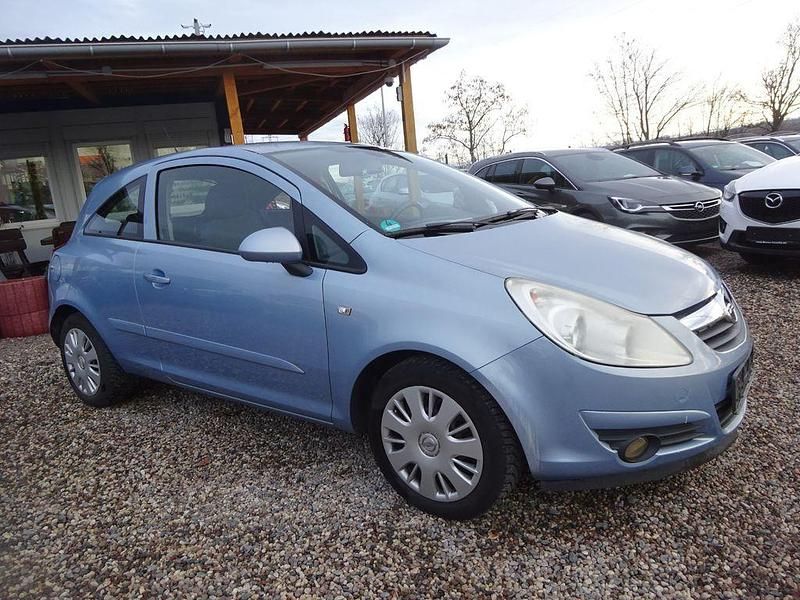 Gebraucht Opel Corsa Edition 80 PS (58 kW) 2007 Blau Limousine