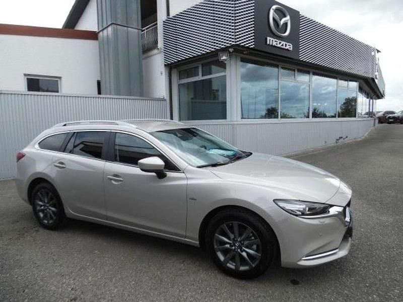Platinium quartz Gebraucht 2024 Mazda 6 Center-Line Kombi | 29.900 € (Guter Preis) - Bild 1/4