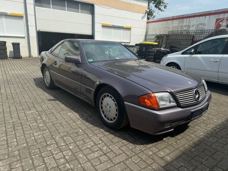 Violet Gebraucht 1990 Mercedes SL300 Cabrio | 12.500 € - Bild 1/4
