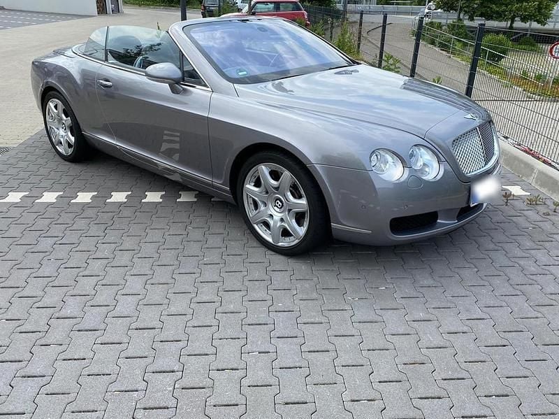 Gebraucht Bentley Continental GT Convertible 560 PS (411 kW) 2007 Silber Cabrio