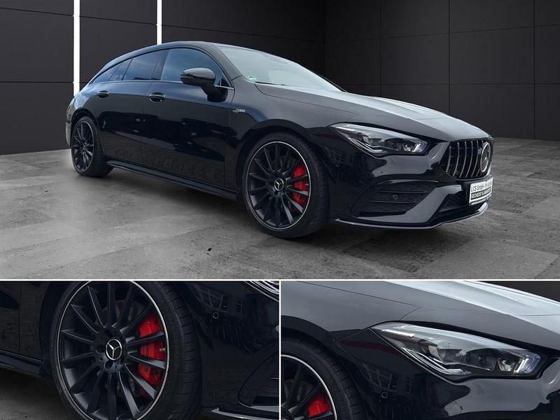 Schwarz Gebraucht 2022 Mercedes CLA35 AMG Shooting Brake AMG Kombi | 43.980 € (Fairer Preis) - Bild 1/4