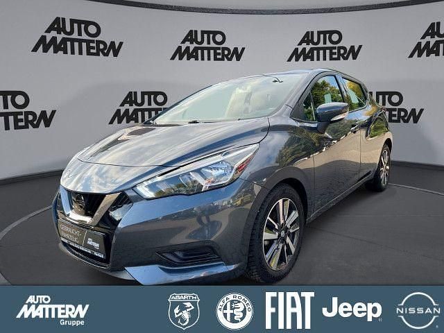 Grau Gebraucht 2018 Nissan Micra Acenta Kleinwagen | 10.990 € (Fairer Preis) - Bild 1/4