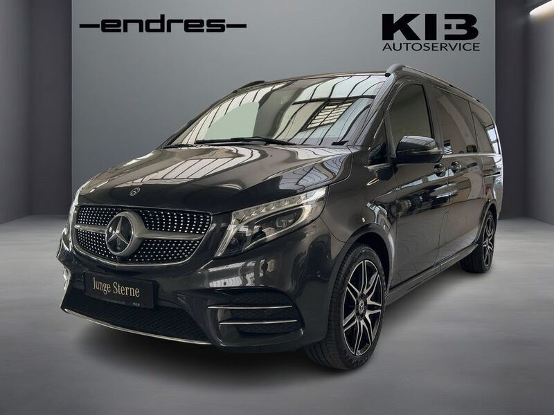 Lackfarbe graphitgrau metallic Gebraucht 2022 Mercedes V300 Avantgarde Edition Van / Kleinbus | 65.550 € (Fairer Preis) - Bild 1/4