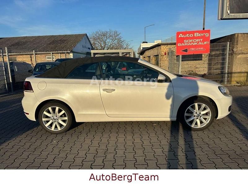 Gebraucht VW Golf Cabriolet Life 122 PS (89 kW) 2013 Weiß Cabrio