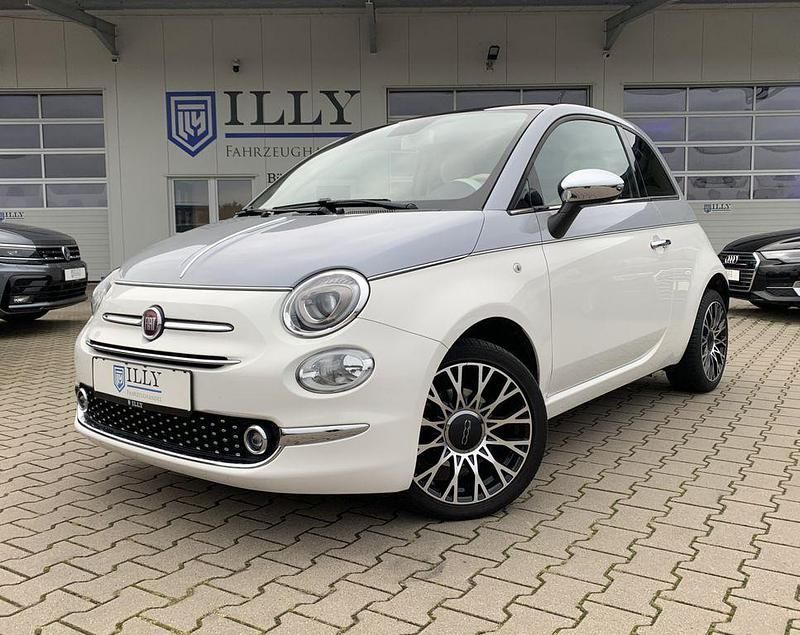 Weiß Gebraucht 2019 Fiat 500 Collezione Limousine | 11.950 € (Etwas zu teuer) - Bild 1/4