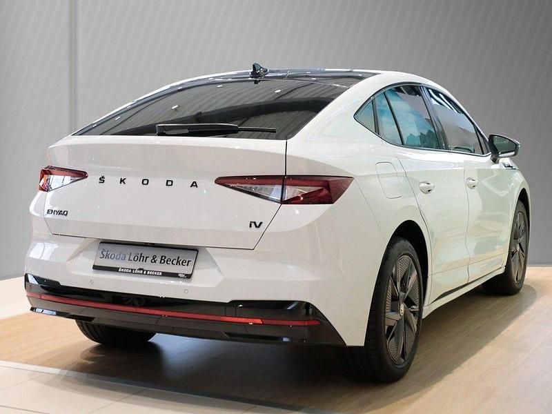 Gebraucht Skoda Enyaq iV RS 219 kW (299 PS) 2023 Moonweiss perleffekt SUV