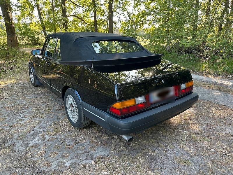 Gebraucht Saab 900 Cabriolet 183 PS (134 kW) 1990 Schwarz Cabrio