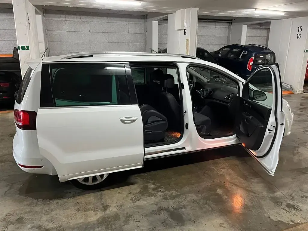 Gebraucht VW Sharan Highline 184 PS (135 kW) 2015 Weiß Van / Kleinbus