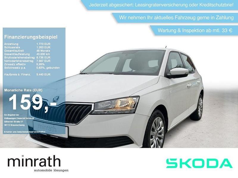 Weiß Gebraucht 2020 Skoda Fabia Cool Plus Kleinwagen | 9.440 € (Etwas zu teuer) - Bild 1/4