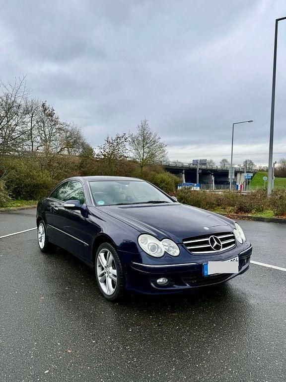 Gebraucht Mercedes CLK200 Avantgarde 184 PS (135 kW) 2007 Blau Coupé