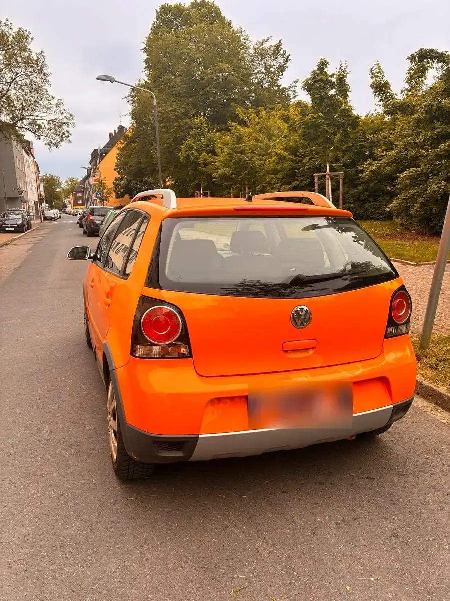 Gebraucht VW Polo Cross 80 PS (58 kW) 2007 Orange Kleinwagen