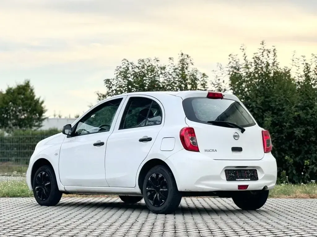Gebraucht Nissan Micra Visia 80 PS (58 kW) 2015 Weiß Kleinwagen