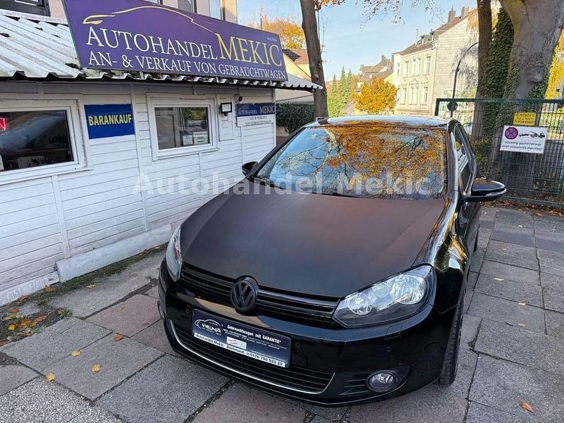 Schwarz Gebraucht 2009 VW Golf VI Highline Limousine | 5.499 € (Fairer Preis) - Bild 1/4