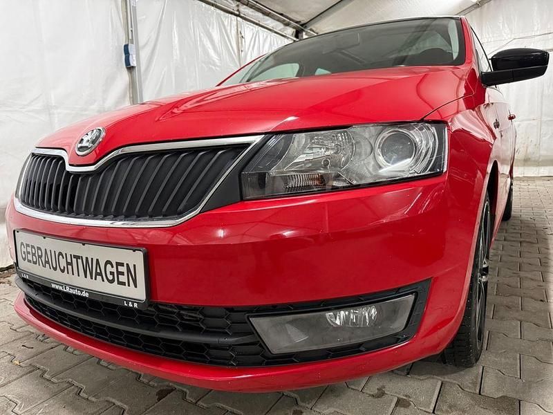 Rot Gebraucht 2014 Skoda Rapid Style Limousine | 5.999 € (Guter Preis) - Bild 1/4