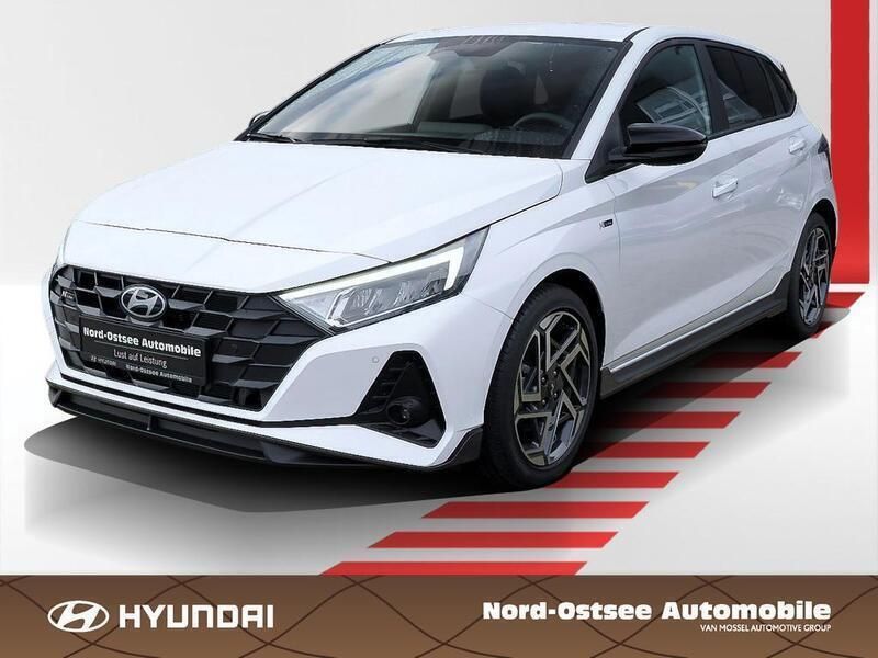 Andere farbe Gebraucht 2022 Hyundai i20 N Line Kleinwagen | 23.490 € - Bild 1/4