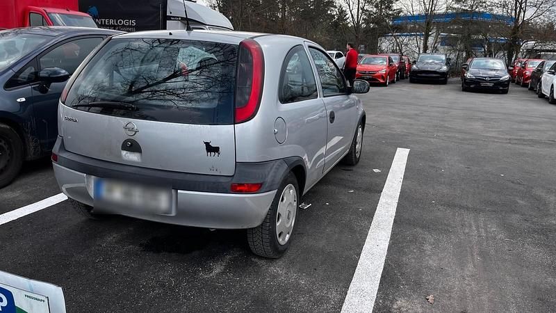 Gebraucht Opel Corsa 59 PS (43 kW) 2002 Grau Kleinwagen