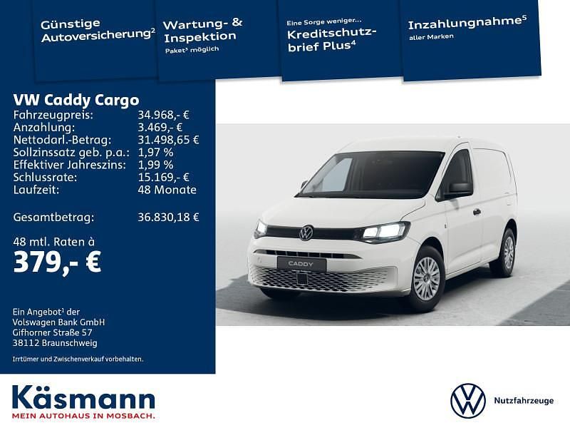Gebraucht VW Caddy 102 PS (75 kW) 2025 Weiß Van / Kleinbus