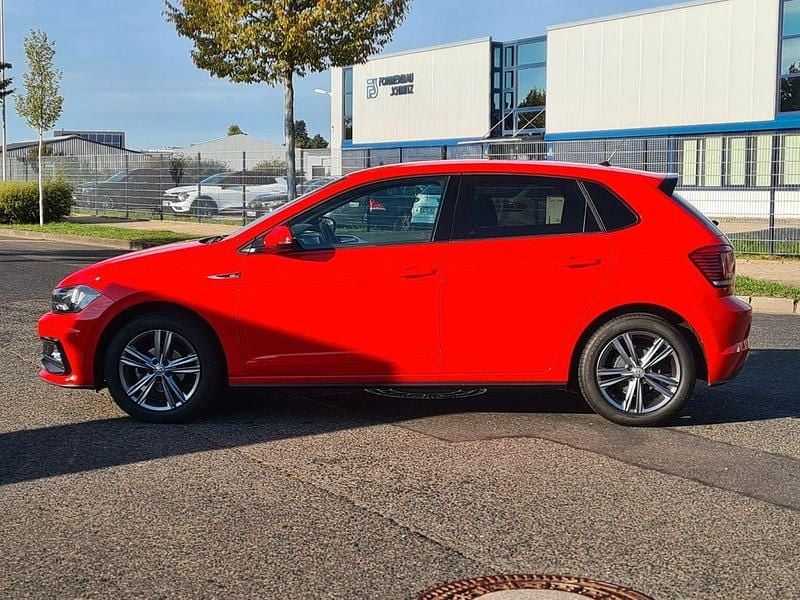 Gebraucht VW Polo Highline 95 PS (69 kW) 2018 Rot Kleinwagen