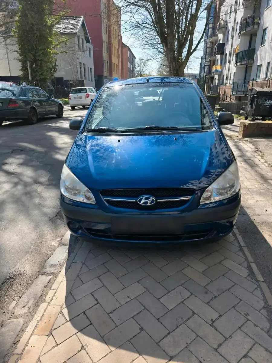 Gebraucht Hyundai Getz 66 PS (48 kW) 2007 Blau Kleinwagen