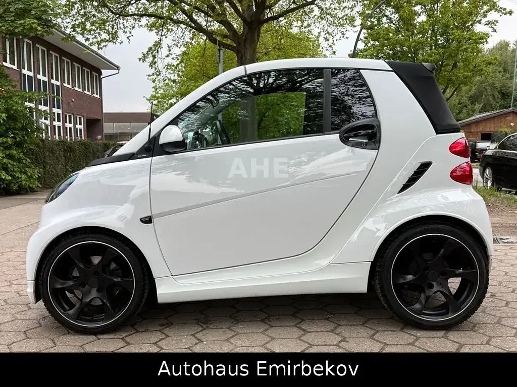 Occasion Smart ForTwo Cabrio Brabus 98 ch (72 kW) 2009 Argent Cabriolet