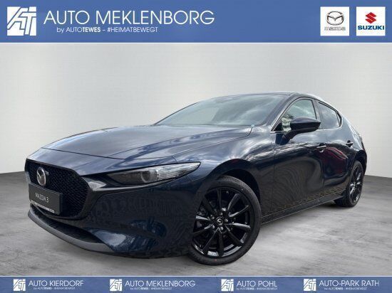 Blau Neu 2025 Mazda 3 Exclusive-Line | 34.990 € (Fairer Preis) - Bild 1/4