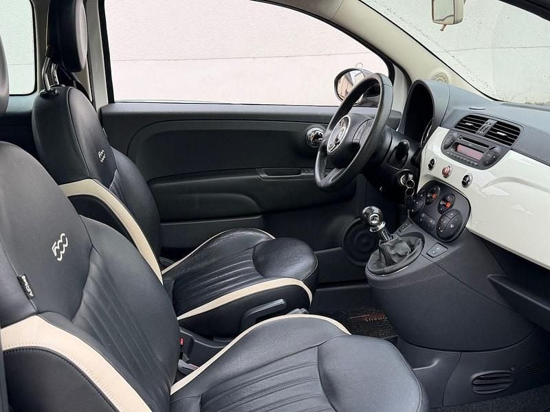 Gebraucht Fiat 500 86 PS (63 kW) 2014 Weiß Kleinwagen