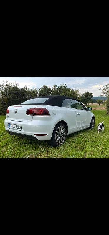 Gebraucht VW Golf Cabriolet 140 PS (102 kW) 2012 Weiß Cabrio