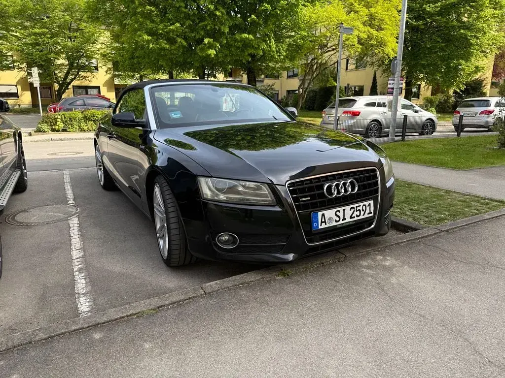 Gebraucht Audi A5 Cabriolet Premium 245 PS (180 kW) 2011 Schwarz Cabrio