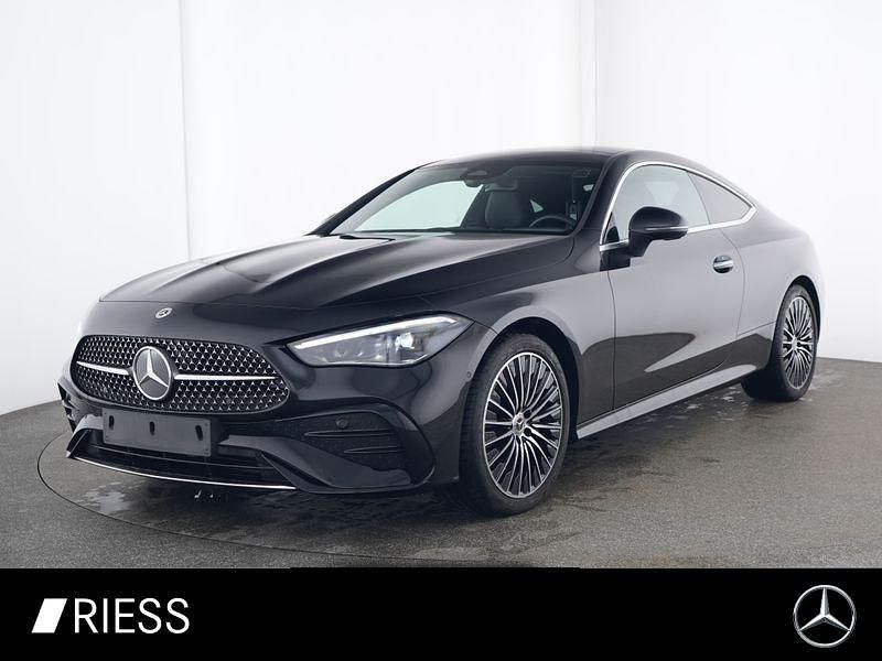 Metalliclack obsidianschwarz Gebraucht 2024 Mercedes CLE220 AMG Coupé | 53.900 € (Fairer Preis) - Bild 1/4