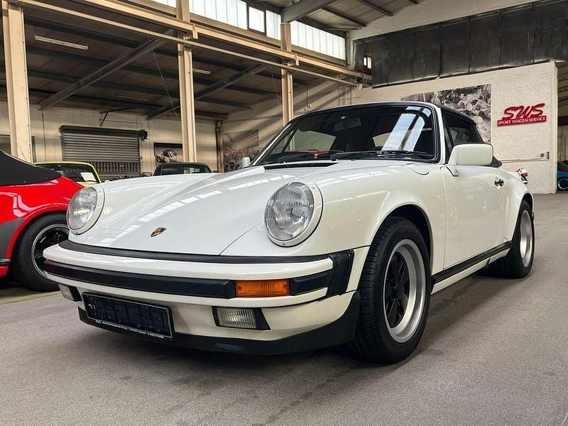 Gebraucht Porsche 911 218 PS (160 kW) 1989 Weiß Cabrio