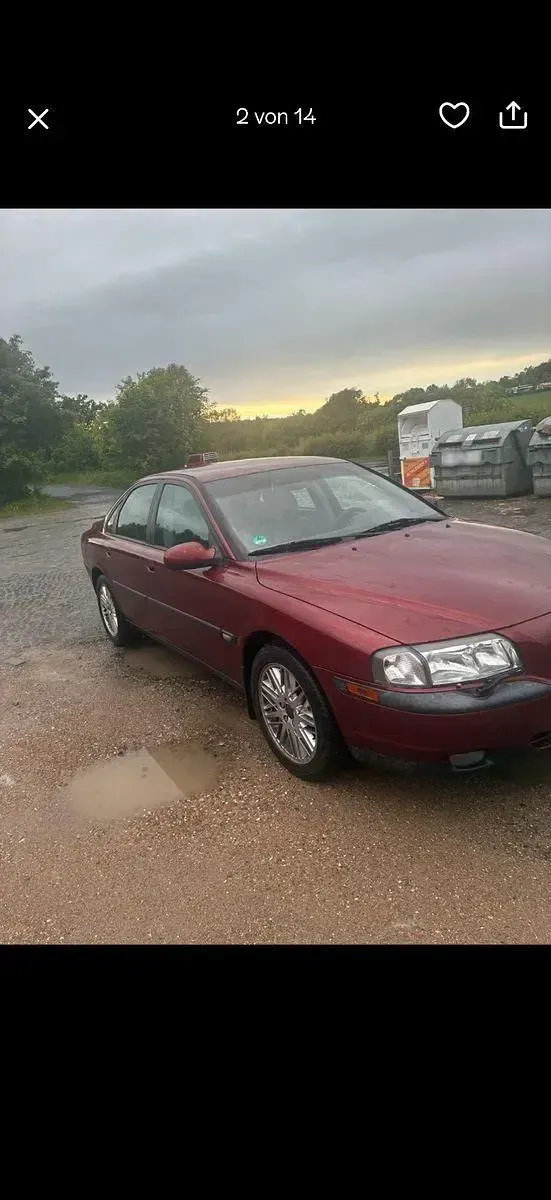 Gebraucht Volvo S80 179 PS (131 kW) 2000 Rot Limousine