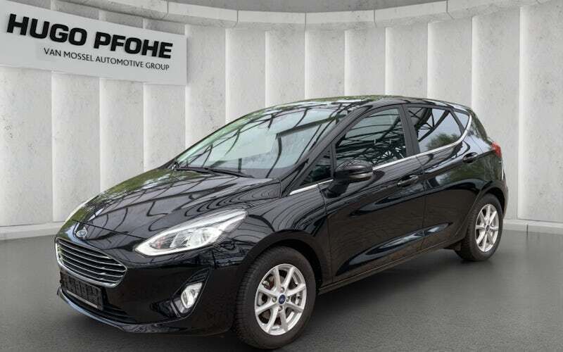 Schwarz Gebraucht 2020 Ford Fiesta Titanium Kleinwagen | 13.925 € (Fairer Preis) - Bild 1/4